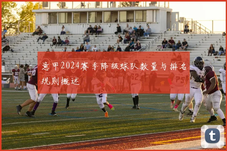 意甲2024赛季降级球队数量与排名规则概述